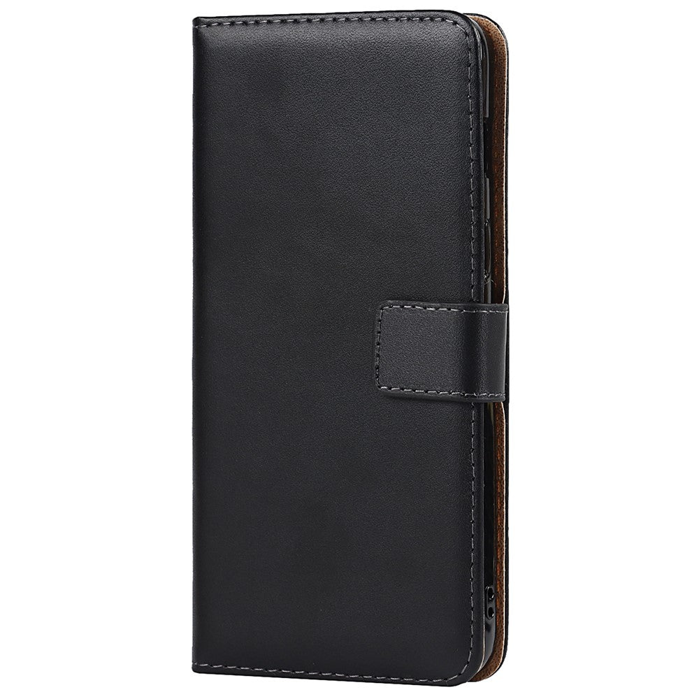 Dual-Sided Magnetic Clasp Split Leather Wallet Stand Function Phone Case Protective Cover for OnePlus Nord 2 5G