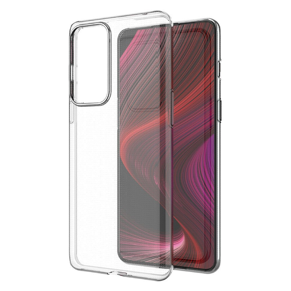Reptåligt, stötsäkert, genomskinligt TPU-skal för OnePlus 9RT 5G