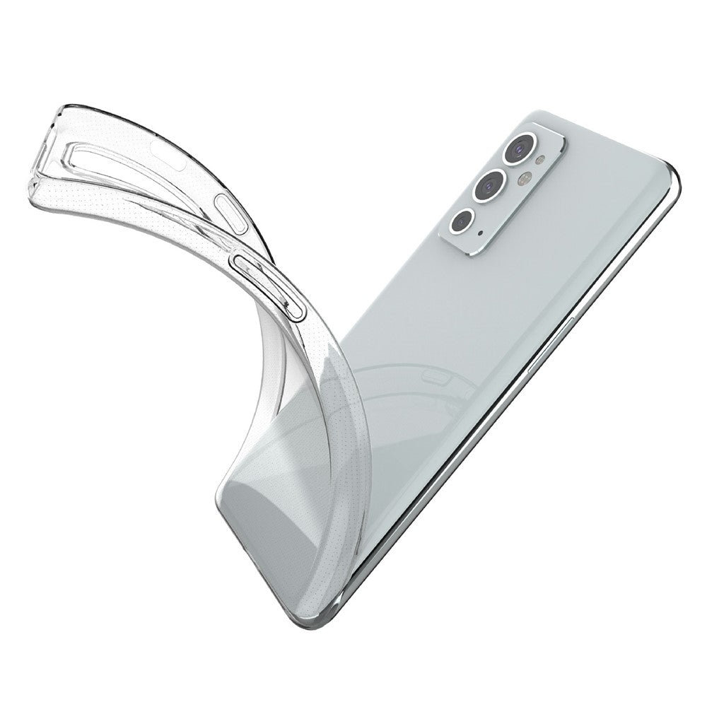 Reptåligt, stötsäkert, genomskinligt TPU-skal för OnePlus 9RT 5G