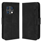 Stødsikkert PU-læder + TPU-mobilcover med flere kortlommer, fuld beskyttelse, stander og kontantlomme til OnePlus 10 Pro 5G