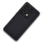 OnePlus 10 Pro 5G Tygbelagd TPU + PC Stötsäkert Mobilmobil Hybridskal