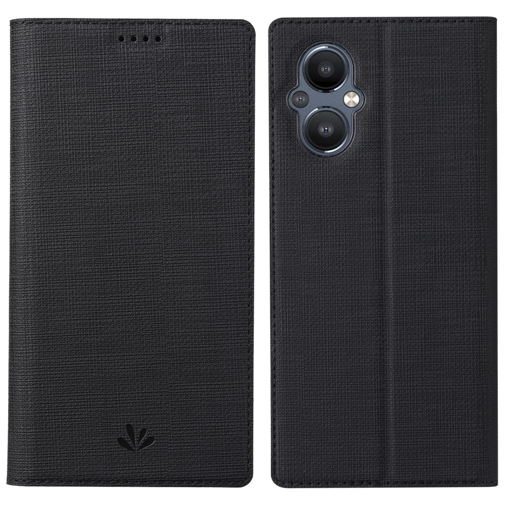 VILI DMX Series PU Leather Stand Phone Case for OnePlus Nord N20 5G Magnetic Auto-absorbed Card Slot Cover