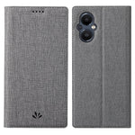 VILI DMX-serien PU-läderfodral till OnePlus Nord N20 5G, magnetiskt, självabsorberande kortplatsskydd