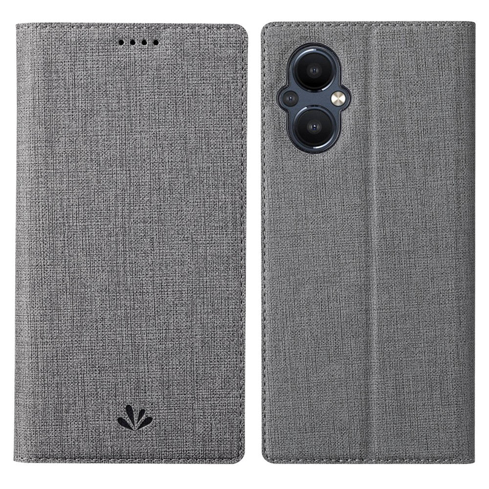 VILI DMX-serien PU-läderfodral till OnePlus Nord N20 5G, magnetiskt, självabsorberande kortplatsskydd