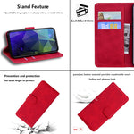 Wallet Phone Case for OnePlus Nord CE 2 5G Flip Folio Protective Cover Shockproof TPU Inner Phone Shell with Stand