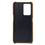 For OnePlus Nord CE 2 5G Phone Case Dual-layer Protection PU Leather Coated Hard PC Cover Two Card Slots Mobile Phone Protector