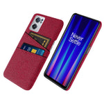 Mobilskal till OnePlus Nord CE 2 5G, stötsäker tygstruktur, dubbla kortplatser, tyg + PC-skydd