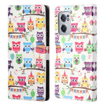 Pattern Printing Leather Case for OnePlus Nord CE 2 5G, Full-Protected Cover Shell with Wallet Stand