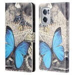 Pattern Printing Leather Case for OnePlus Nord CE 2 5G, Full-Protected Cover Shell with Wallet Stand