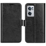 Crazy Horse Texture Wallet Phone Case for OnePlus Nord CE 2 5G Magnetic Clasp PU Leather Folio Flip Stand Cover