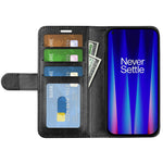 Crazy Horse Texture Wallet Phone Case for OnePlus Nord CE 2 5G Magnetic Clasp PU Leather Folio Flip Stand Cover
