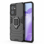 Til OnePlus Nord CE 2 5G TPU+ hårdt PC-cover Anti-fald sammenklappelig ringstativ bagcover