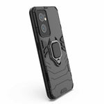 For OnePlus Nord CE 2 5G TPU+ Hard PC Case Anti-fall Foldable Ring Kickstand Back Shell