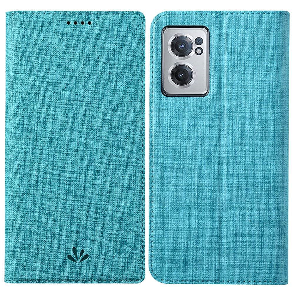 VILI DMX Series for OnePlus Nord CE 2 5G, Automatic Absorption Leather Phone Case Stand Cover with Single Card Slot