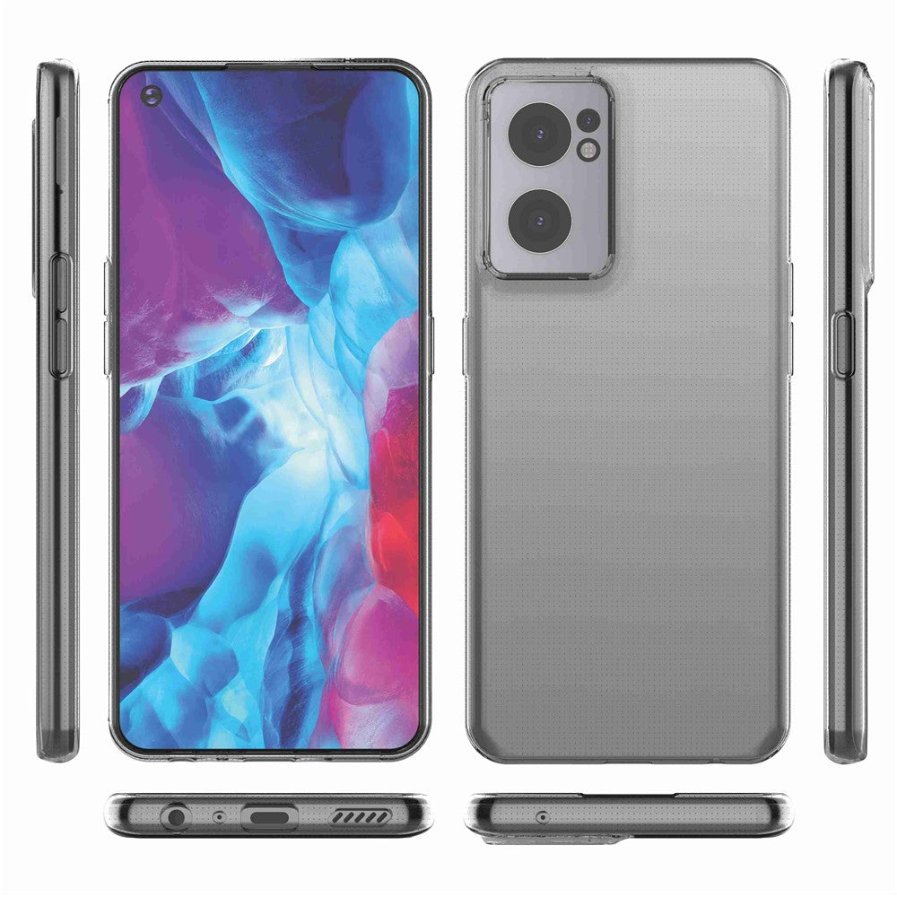 Mjukt TPU-skal för OnePlus Nord CE 2 5G, kristallklart ultratunt mobilskyddsfodral
