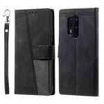 TTUDRCH 004 för OnePlus 8 Pro Skarvningsdesign Hudvänlig känsla mobilplånboksfodral RFID-blockerande PU-läderskyddande fodral