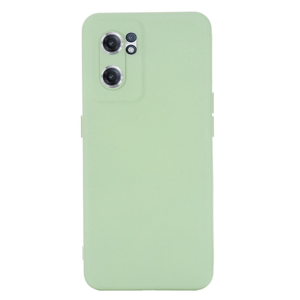 For OnePlus Nord CE 2 5G Smooth Touch Liquid Silicone Phone Case Microfiber Lining Cushion Protective Cover with Strap