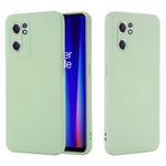 For OnePlus Nord CE 2 5G Smooth Touch Liquid Silicone Phone Case Microfiber Lining Cushion Protective Cover with Strap
