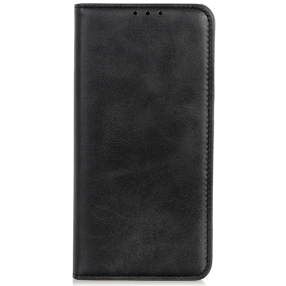 For OnePlus Nord CE 2 Lite 5G Split Leather Flip Case Wallet Design Stand Strong Magnetic Suction Shockproof TPU Interior Protective Cover