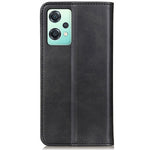 For OnePlus Nord CE 2 Lite 5G Split Leather Flip Case Wallet Design Stand Strong Magnetic Suction Shockproof TPU Interior Protective Cover