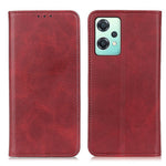 For OnePlus Nord CE 2 Lite 5G Split Leather Flip Case Wallet Design Stand Strong Magnetic Suction Shockproof TPU Interior Protective Cover