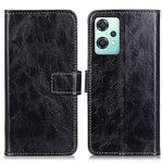 Til OnePlus Nord CE 2 Lite 5G PU-læder foldbart stativ telefoncover, retro Crazy Horse tekstur, magnetisk fuldbeskyttende Folio pung-etui