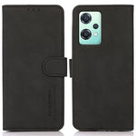 KHAZNEH För OnePlus Nord CE 2 Lite 5G Stativfunktion Plånboksfodral Texturerat PU-läder Magnetspänne Slitstarkt Skydd
