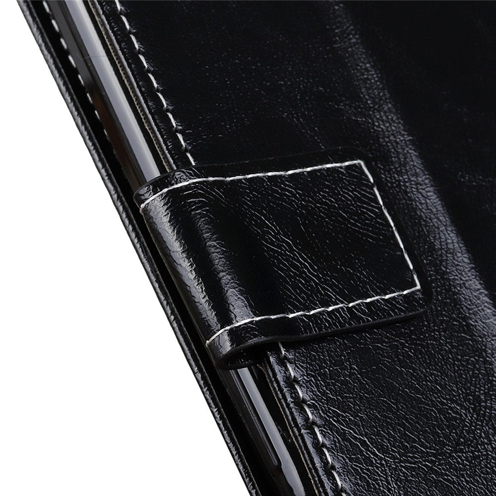 For OnePlus Nord 2T 5G Retro Crazy Horse Texture PU Leather Magnetic Flip Case TPU Protect Inner Shell Stand Wallet Protective Phone Cover
