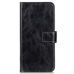 For OnePlus Nord 2T 5G Retro Crazy Horse Texture PU Leather Magnetic Flip Case TPU Protect Inner Shell Stand Wallet Protective Phone Cover