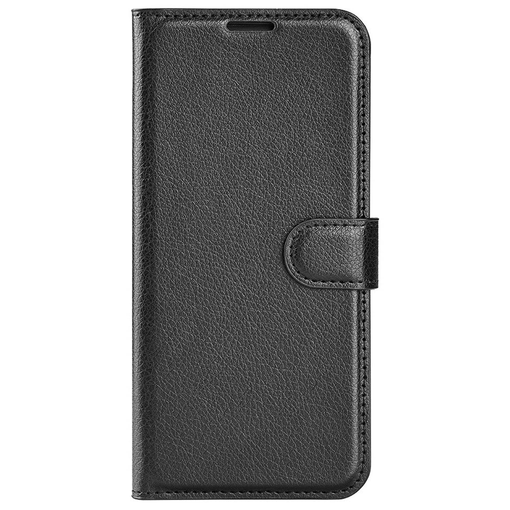 Litchi Texture Case for OnePlus Nord 2T 5G, Scratch-resistant Anti-drop Stand PU Leather Wallet Protective Phone Cover