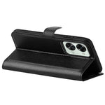 Litchi Texture Case for OnePlus Nord 2T 5G, Scratch-resistant Anti-drop Stand PU Leather Wallet Protective Phone Cover