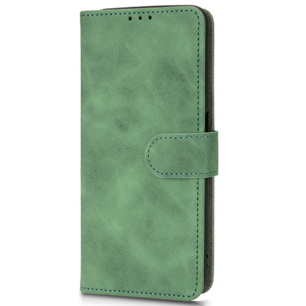 For OnePlus Nord CE 2 Lite 5G Flip Leather Case Stand Phone Cover Skin-touch Feeling Shockproof TPU Inner Shell Wallet Card Holder
