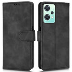 For OnePlus Nord CE 2 Lite 5G Flip Leather Case Stand Phone Cover Skin-touch Feeling Shockproof TPU Inner Shell Wallet Card Holder