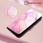 YB Mönstertryck Läder Series-5 för OnePlus Nord CE 2 Lite 5G Marmormönster PU-läder Plånboksfodral Magnetisk stängning Handledsrem Stativ Flipfodral
