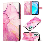 YB Mönstertryck Läder Series-5 för OnePlus Nord CE 2 Lite 5G Marmormönster PU-läder Plånboksfodral Magnetisk stängning Handledsrem Stativ Flipfodral