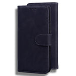 For OnePlus Nord CE 2 Lite 5G Solid Color Anti-fall Leather Wallet Case Viewing Stand Protective Phone Cover