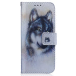 For OnePlus Nord CE 2 Lite 5G PU Leather Book Case Anti-drop Pattern Printing Wallet Stand Magnetic Cover with Strap