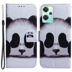 For OnePlus Nord CE 2 Lite 5G PU Leather Book Case Anti-drop Pattern Printing Wallet Stand Magnetic Cover with Strap