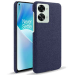OnePlus Nord 2T 5G Halkfritt mobilskal Enfärgat Tygfodral Smalt Heltäckande Skyddande Mobilskal