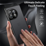 Metal Frame Case for OnePlus 11 5G Tempered Glass Phone Case Full Protection with Lock