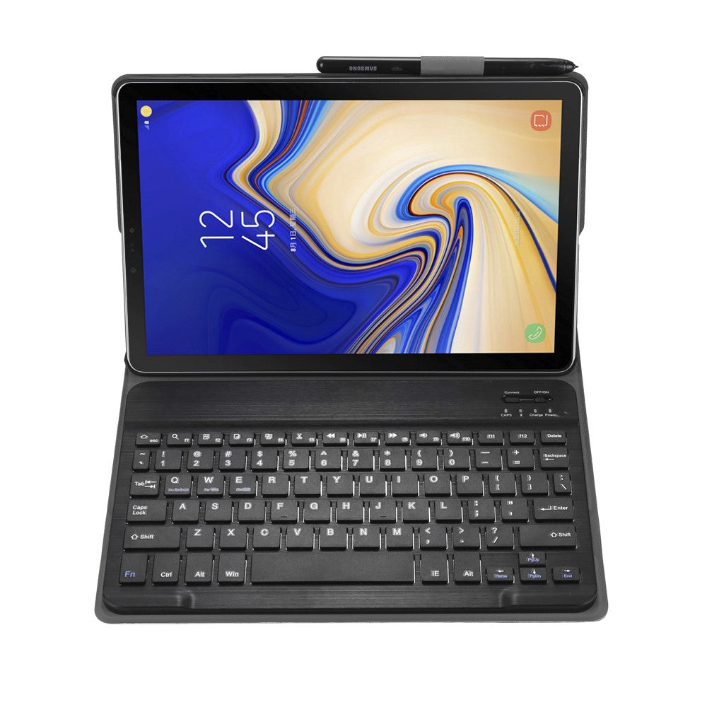 Detachable Bluetooth-compatible Keyboard PU Leather Protection Cover Case for Samsung Galaxy Tab A 10.5 (2018) T590 T595