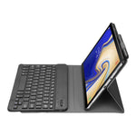Detachable Bluetooth-compatible Keyboard PU Leather Protection Cover Case for Samsung Galaxy Tab A 10.5 (2018) T590 T595