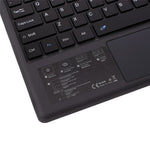 Keyboard Case for Microsoft Surface Pro 7 / 6 / 5 / 4 / 3 Magnetic PU Leather Cover Bluetooth-compatible Keyboard with Touchpad