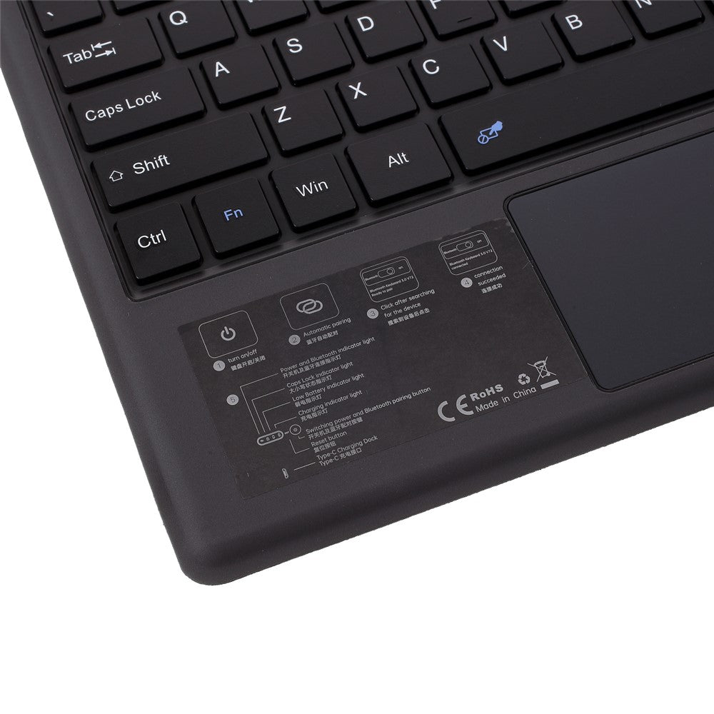 Keyboard Case for Microsoft Surface Pro 7 / 6 / 5 / 4 / 3 Magnetic PU Leather Cover Bluetooth-compatible Keyboard with Touchpad
