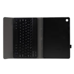 Aftageligt smart Bluetooth-kompatibelt tastatur og læderstativetui til Samsung Galaxy Tab S5e SM-T720 / SM-T725