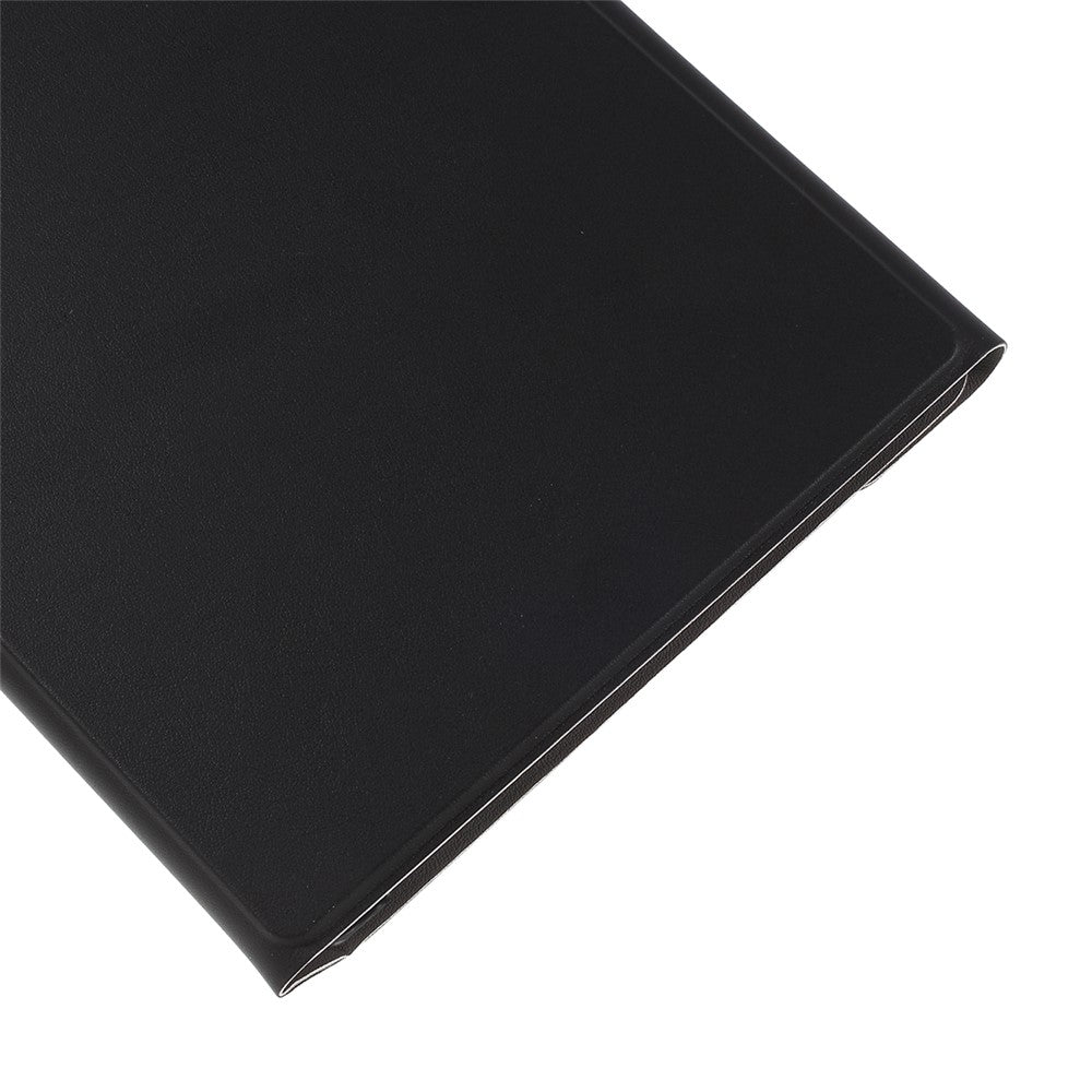 Aftageligt smart Bluetooth-kompatibelt tastatur og læderstativetui til Samsung Galaxy Tab S5e SM-T720 / SM-T725