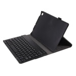 Aftageligt smart Bluetooth-kompatibelt tastatur og læderstativetui til Samsung Galaxy Tab S5e SM-T720 / SM-T725