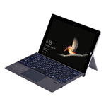 SF-1089D Microfiber Leather Magnetic Wireless Bluetooth-compatible Keyboard for Microsoft Surface Pro 6/5/4/3