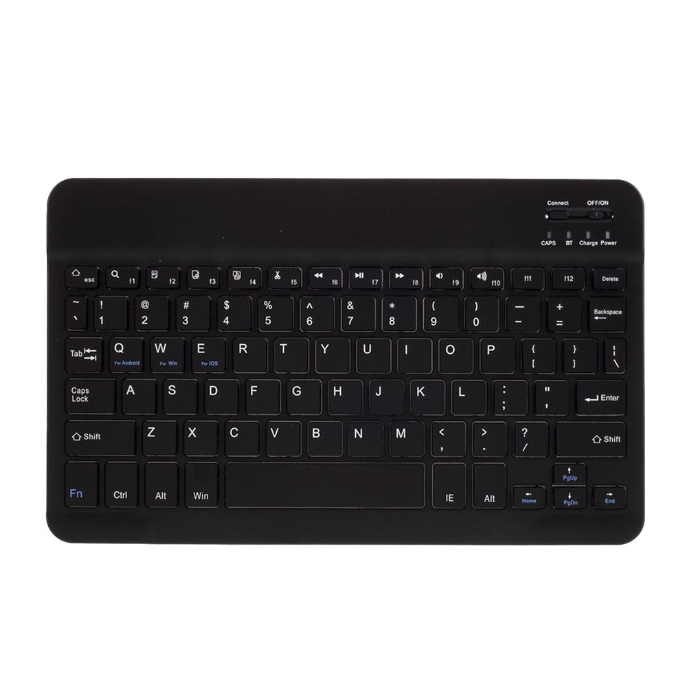 9.7-10 Inch Universal Removable Bluetooth-compatible Keyboard PU Leather Tablet Case (TH10-C) for Android iOS System