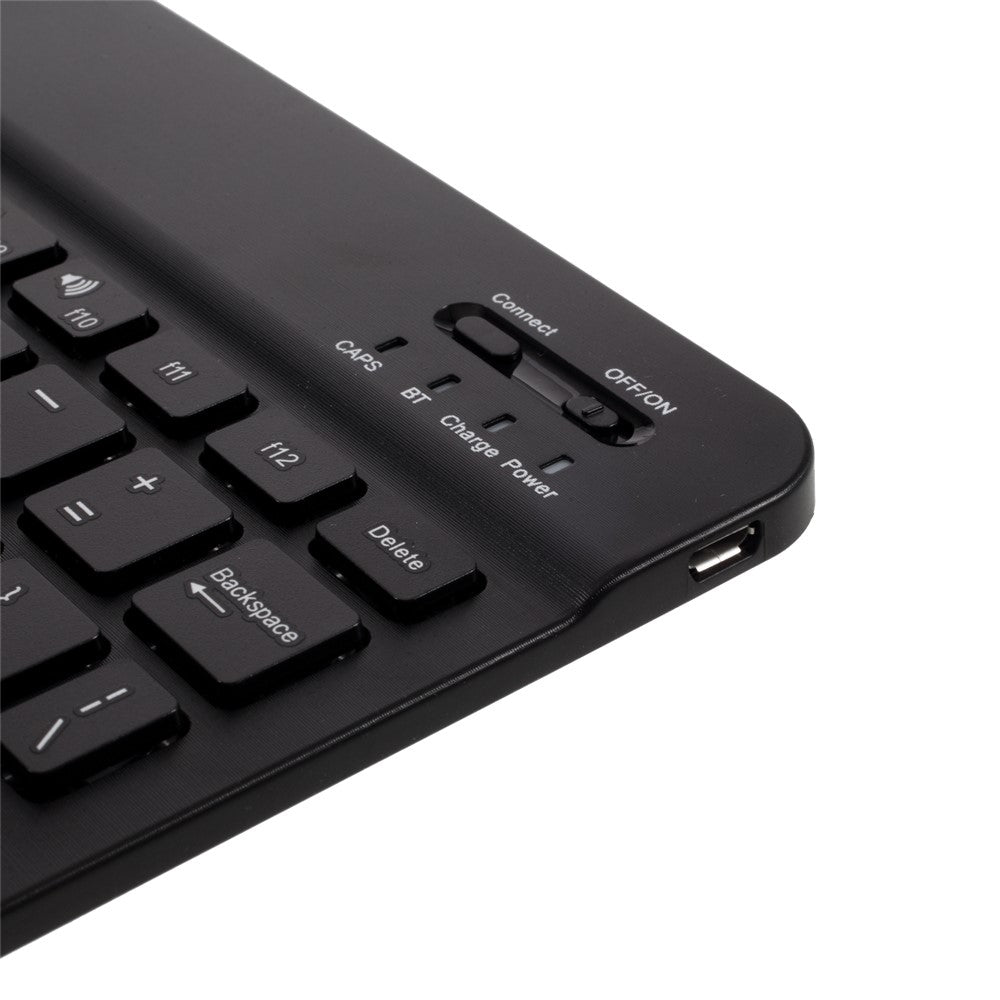 9.7-10 Inch Universal Removable Bluetooth-compatible Keyboard PU Leather Tablet Case (TH10-C) for Android iOS System